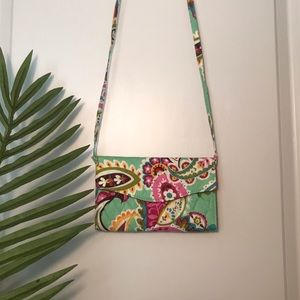 Vera Bradley: Tutti Frutti Crossbody Strap Wallet
